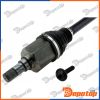 Demi-Arbre de Transmission MTM avant gauche pour MERCEDES | NPW-ME-166, ME213L